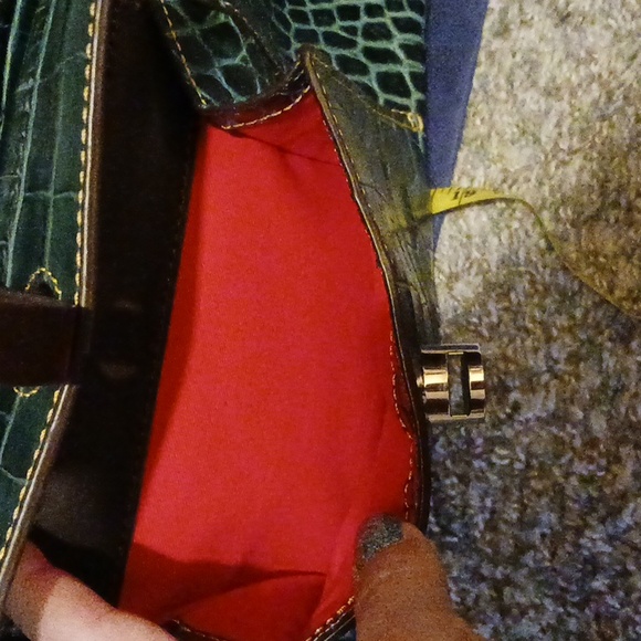 Dooney & Bourke Med Teal, 13Lx13Hx6W - Picture 10 of 10